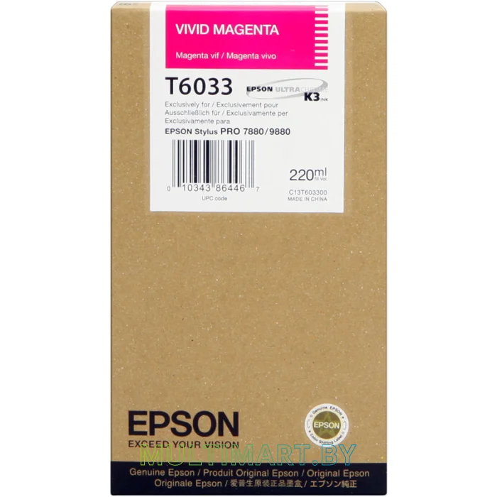 Картридж Epson C13T603300
